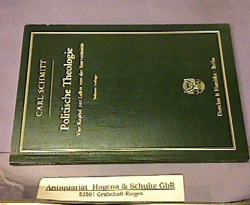 Politische Theologie. Vier Kapitel zur Lehre von der Souveränität Memories