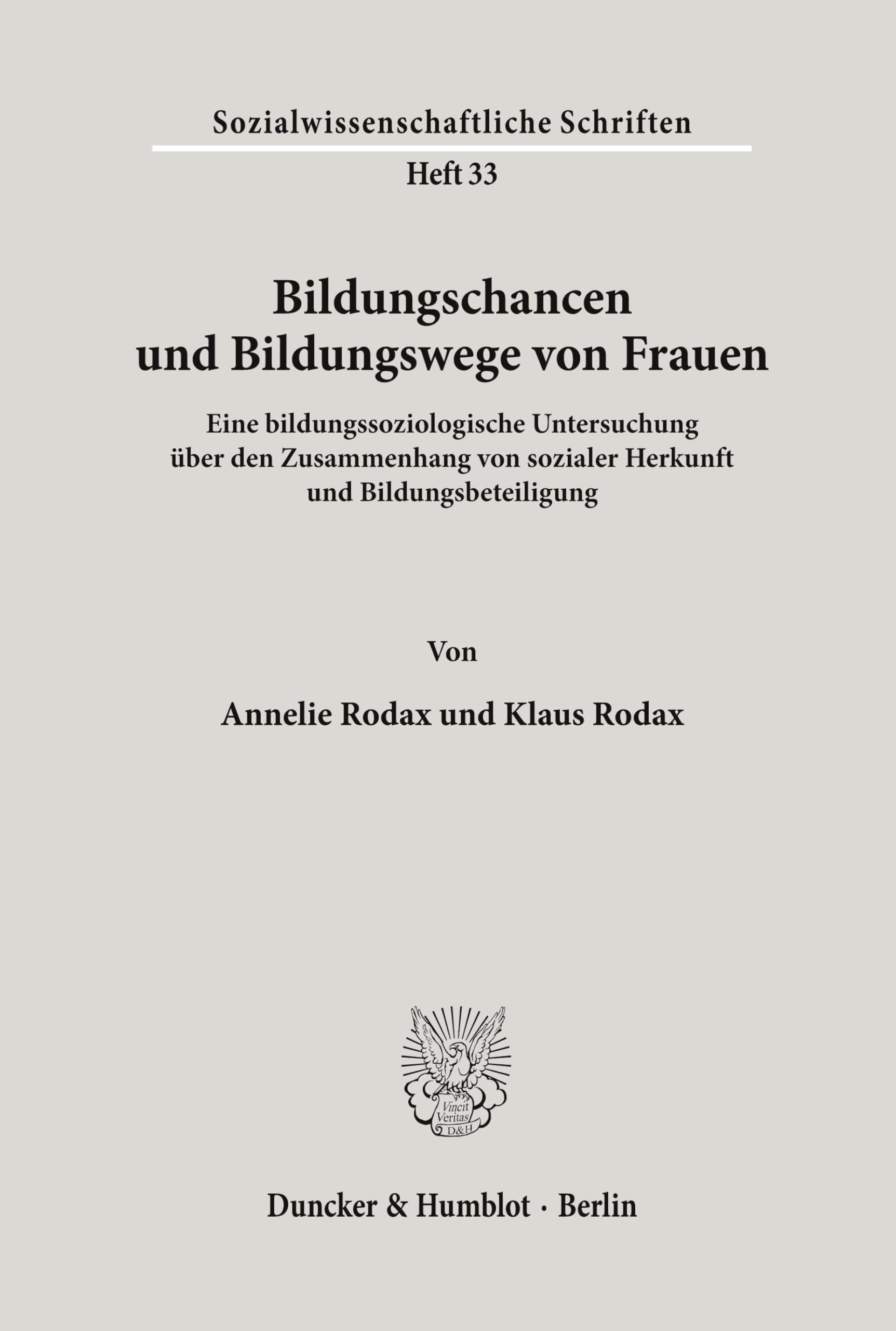 Bildungschancen und Bildungswege von Frauen. book