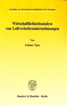 Wirtschaftlichkeitsanalyse von Luftverkehrsunternehmungen Law