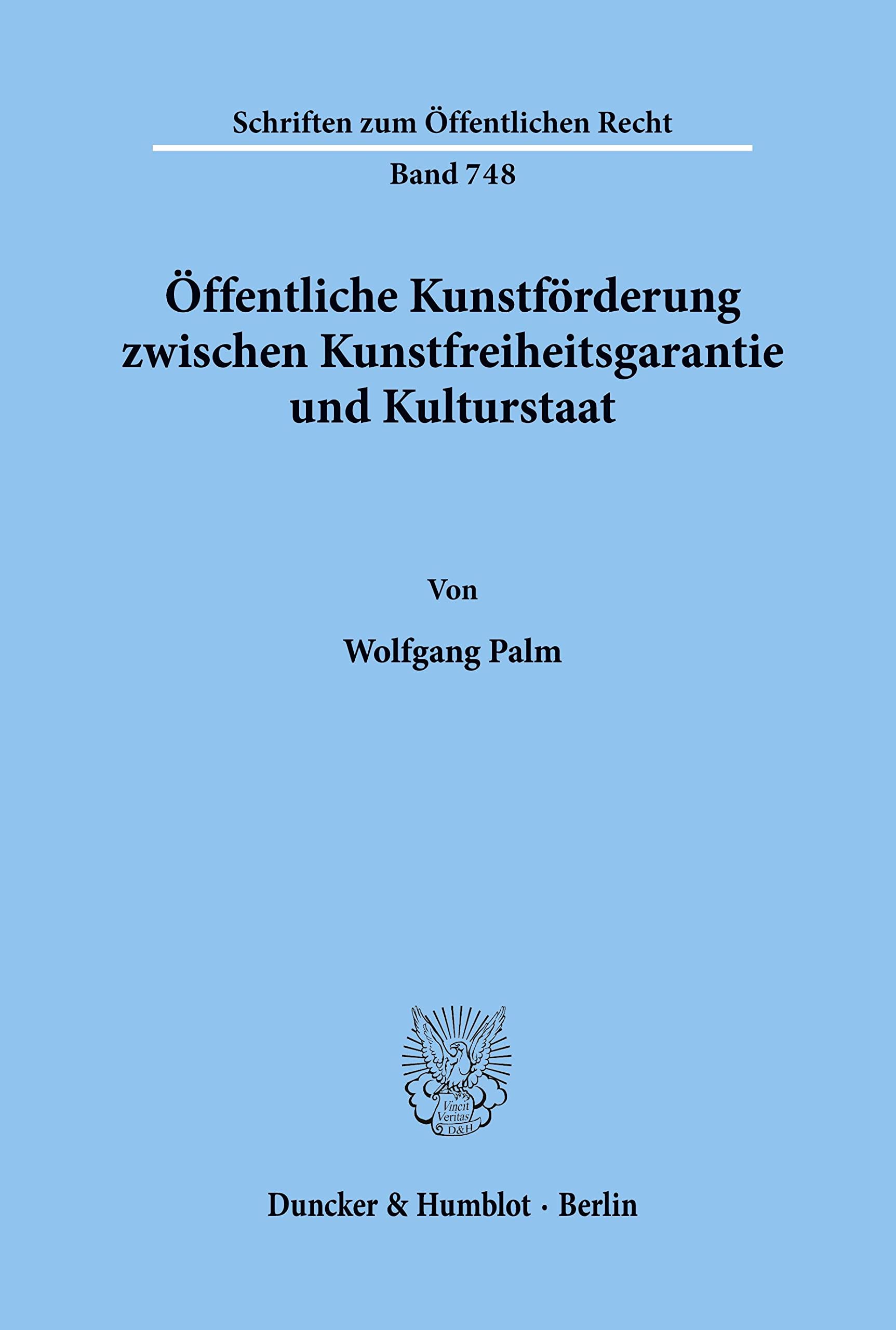 Öffentliche Kunstförderung zwischen Kunstfreiheitsgarantie und Kulturstaat. book