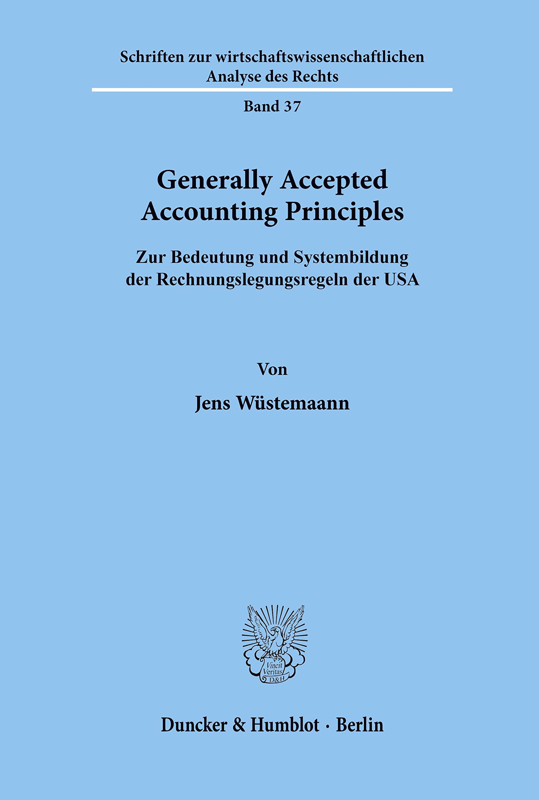 Generally Accepted Accounting Principles. Law