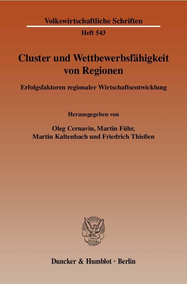 Cluster und Wettbewerbsfähigkeit von Regionen. book
