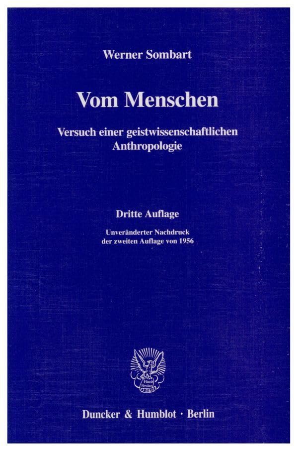 Vom Menschen: Versuch Einer Geistwissenschaftlichen Anthropologie book