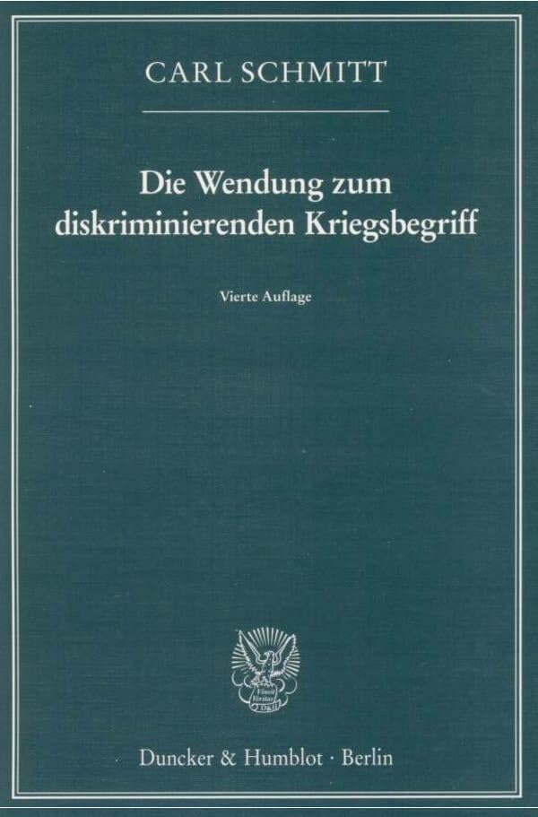 Die Wendung zum diskriminierenden Kriegsbegriff. book
