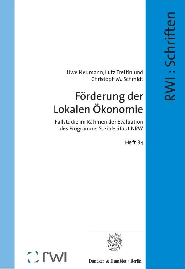 Neumann, U: Förderung der Lokalen Ökonomie book