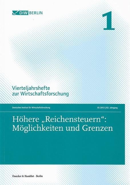 Höhere "Reichensteuern": Möglichkeiten und Grenzen. Law