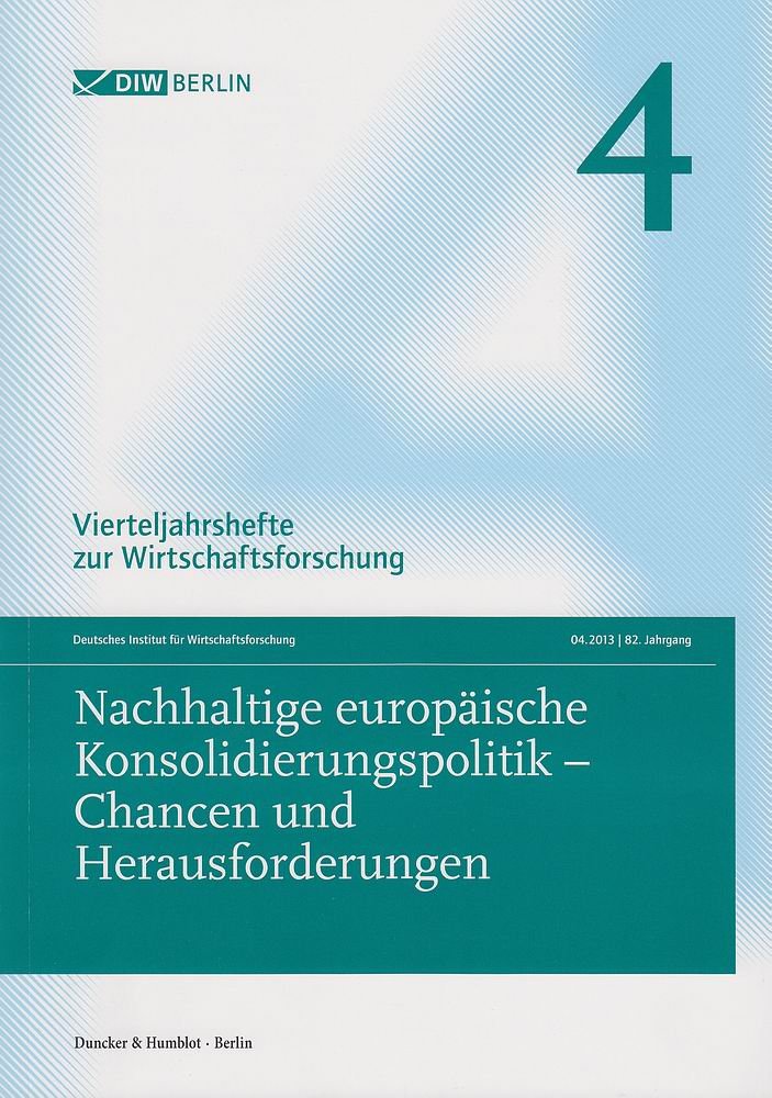 Nachhaltige europäische Konsolidierungspolitik – Chancen und Herausforderungen. Law
