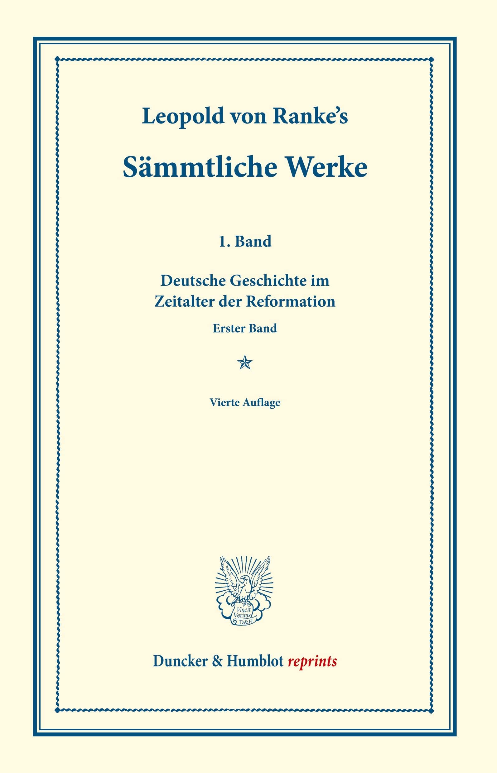 Sämmtliche Werke.: 54 Bände. (Duncker & Humblot reprints) Books