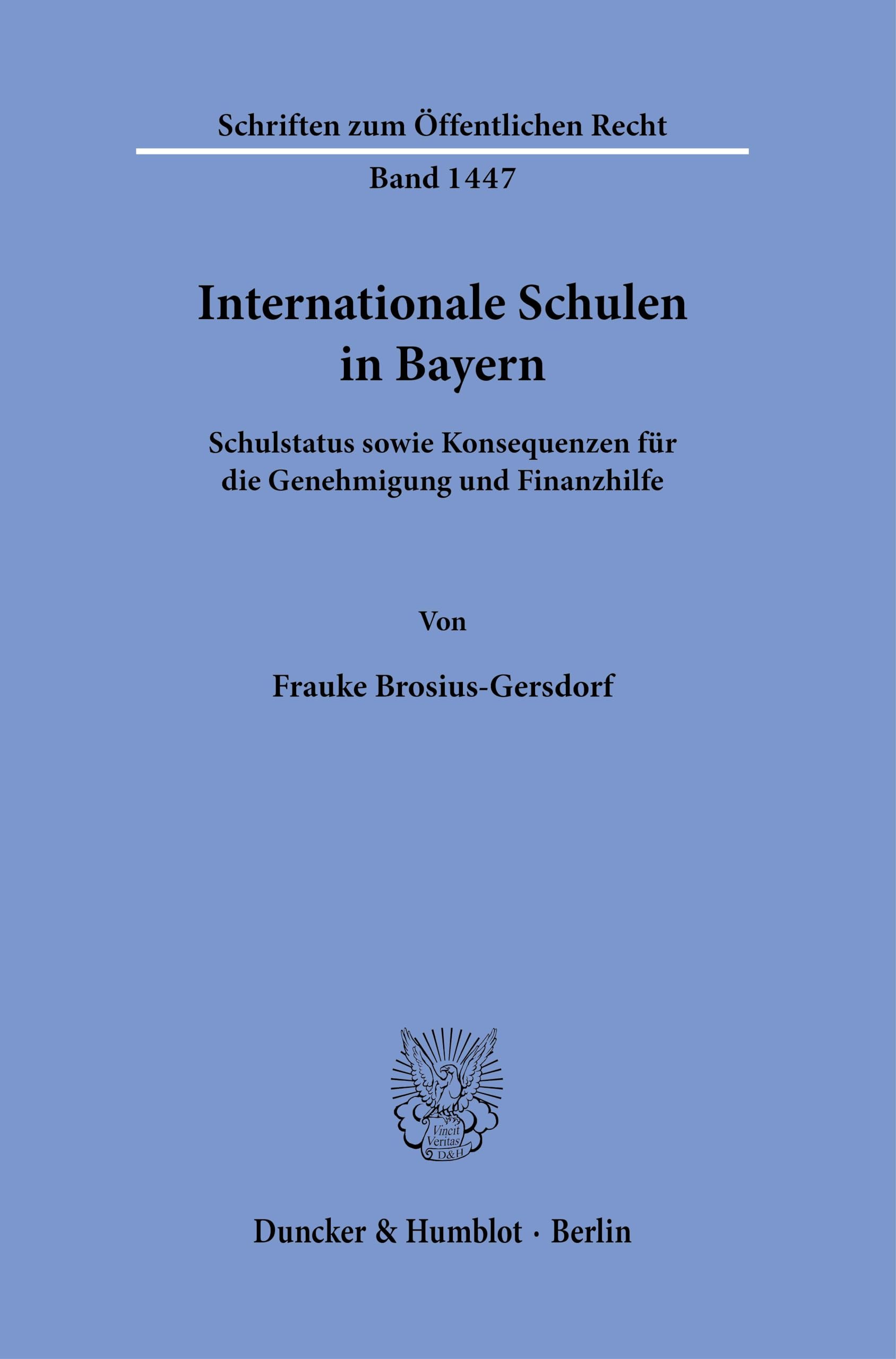 Internationale Schulen in Bayern. book