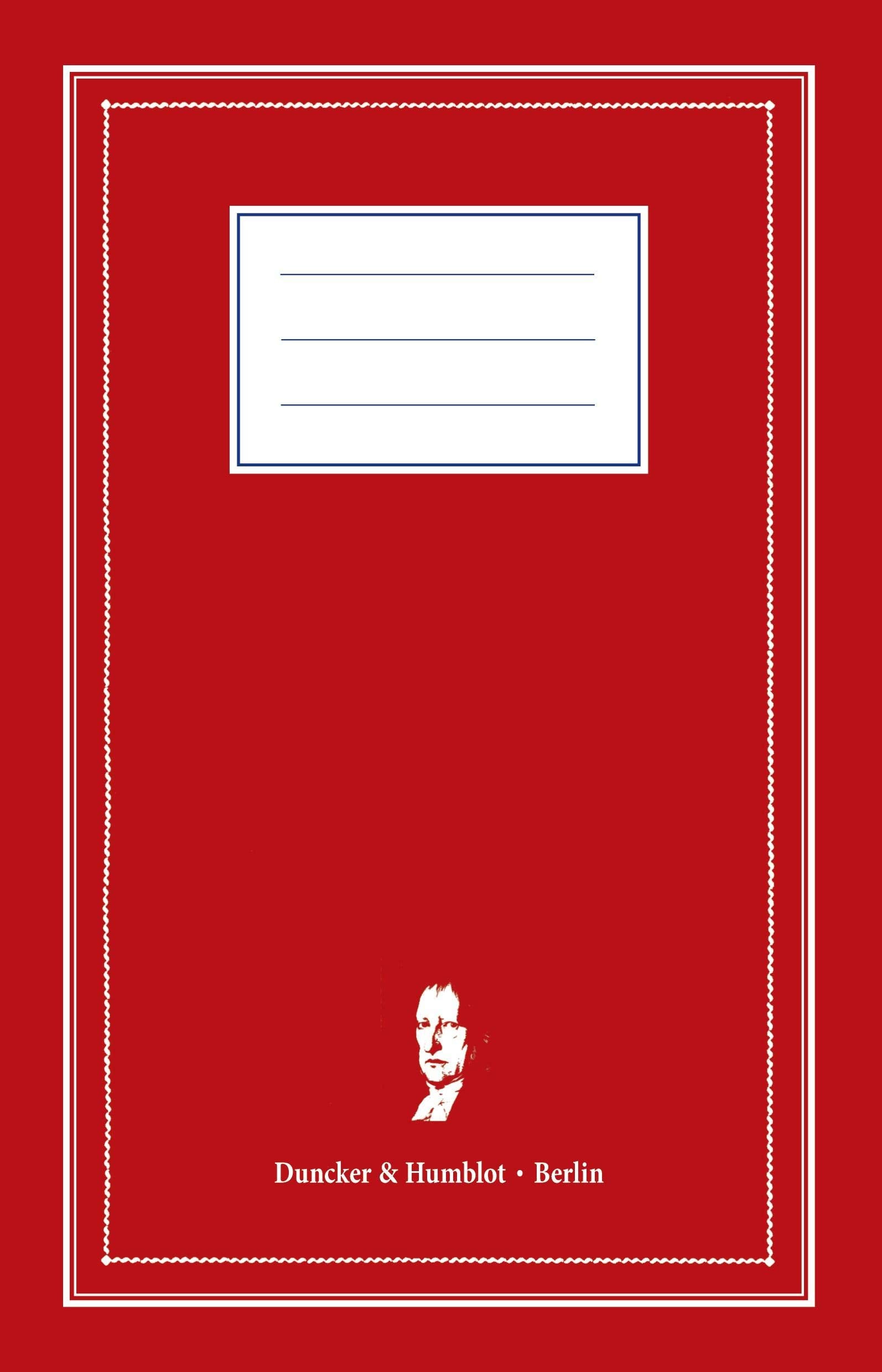Notizbuch.: Hegel-Ausgabe. Law