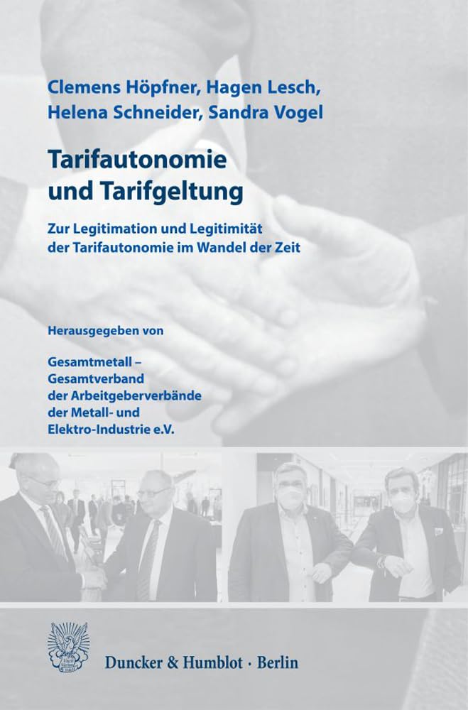Tarifautonomie und Tarifgeltung. Law