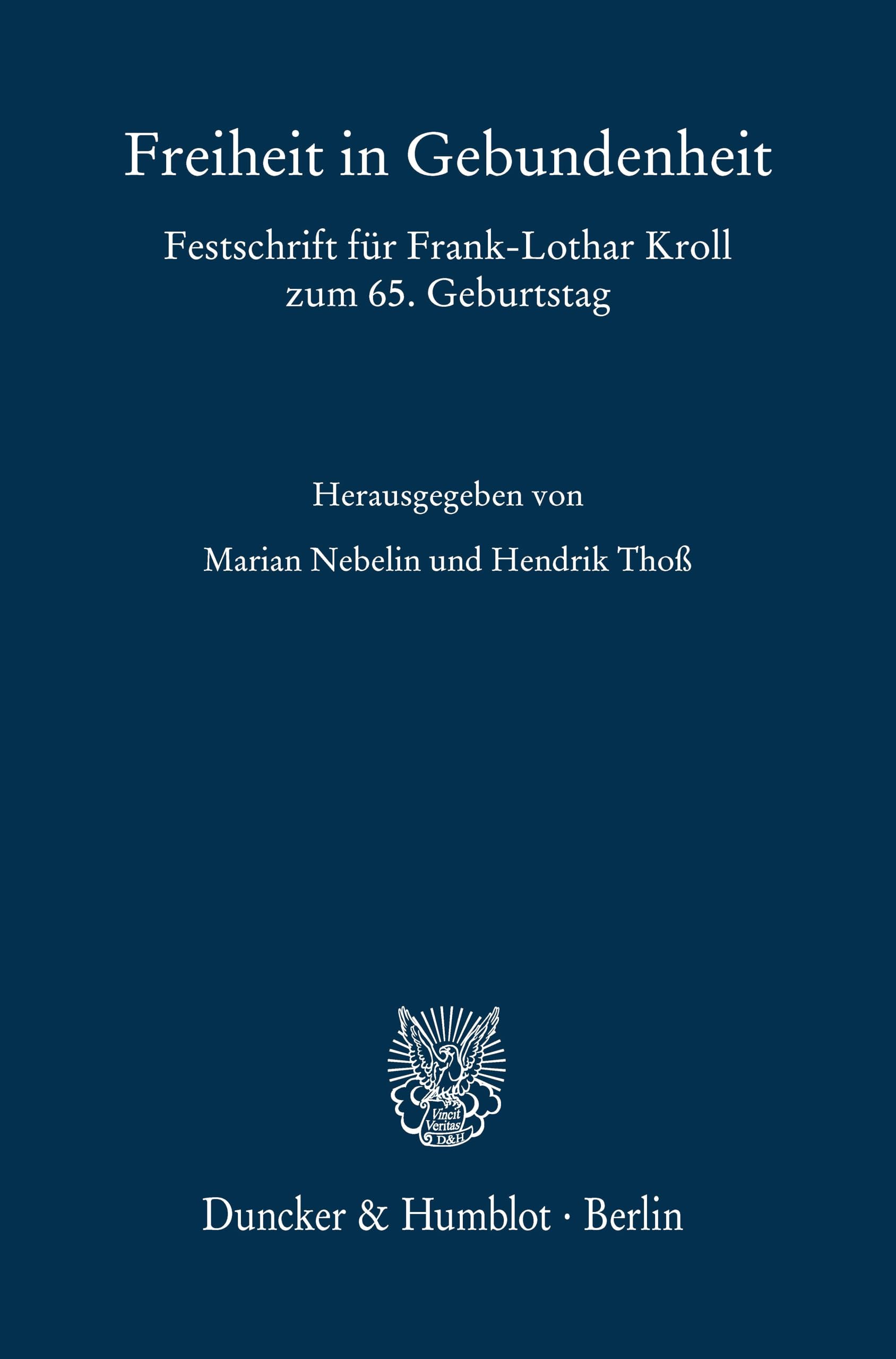 Freiheit in Gebundenheit Books
