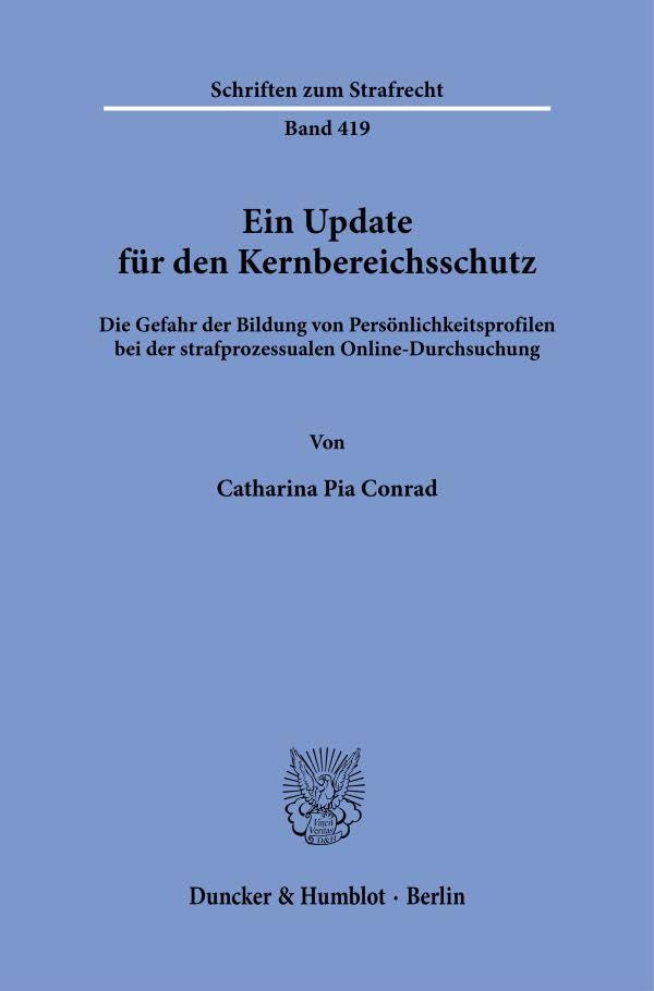 Ein Update für den Kernbereichsschutz. Medicine