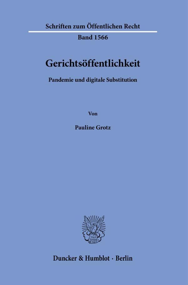 Product Image: Gerichtsöffentlichkeit
