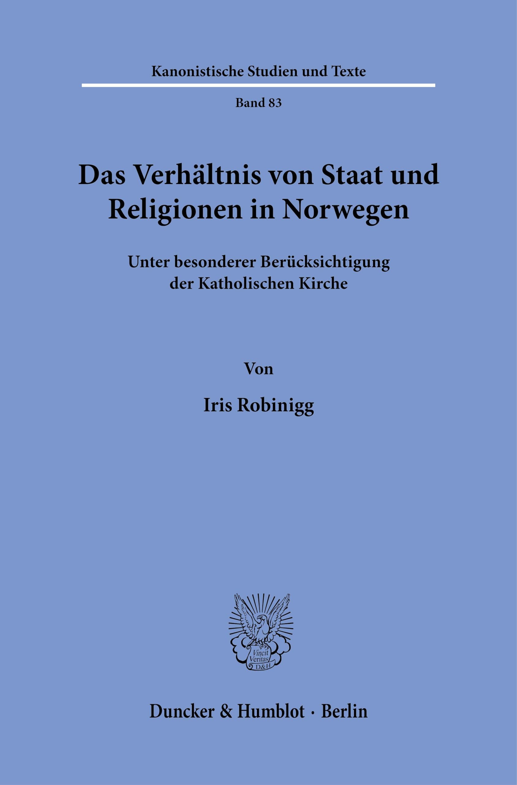 Das Verhältnis von Staat und Religionen in Norwegen Law