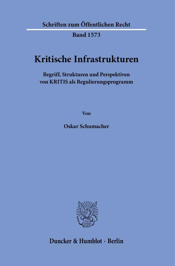 Kritische Infrastrukturen Law