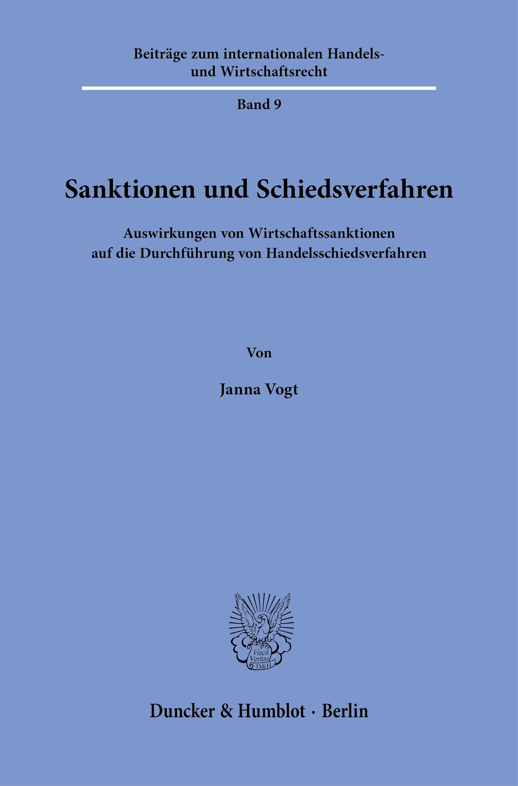 Sanktionen und Schiedsverfahren Law