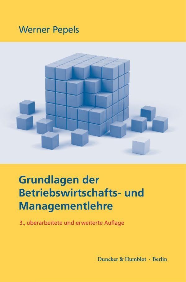 Grundlagen der Betriebswirtschafts- und Managementlehre Law