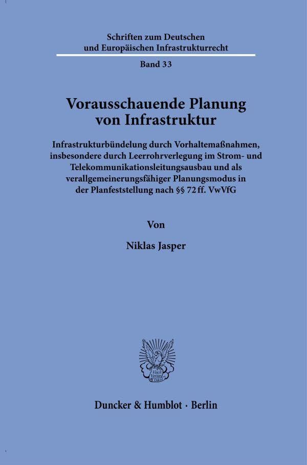 Vorausschauende Planung von Infrastruktur Law