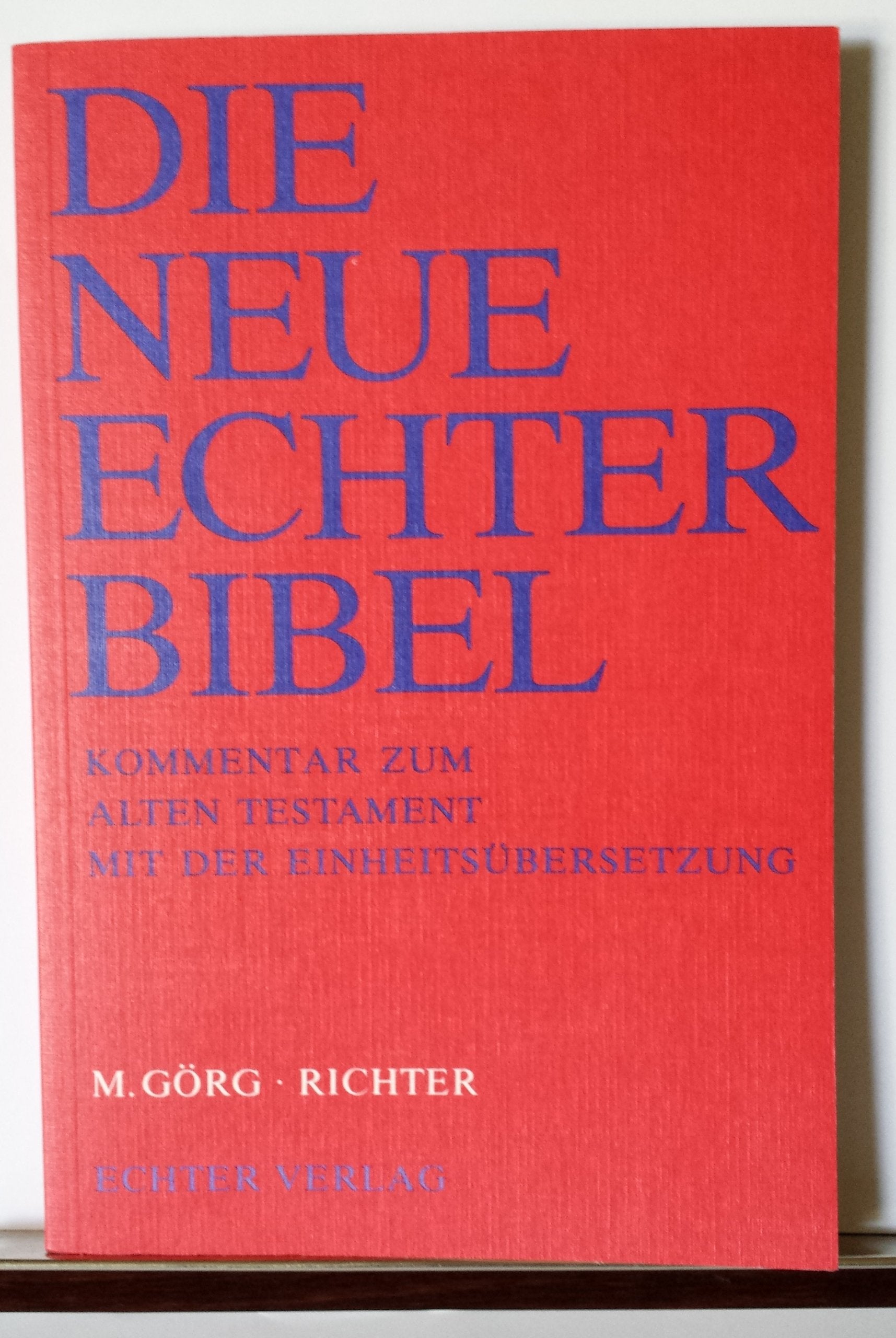Die Neue Echter-Bibel. Altes Testament.: Die Neue Echter-Bibel. Kommentar / Kommentar zum Alten Testament mit Einheitsübersetzung / Richter: LFG 31 Film, Art & Culture