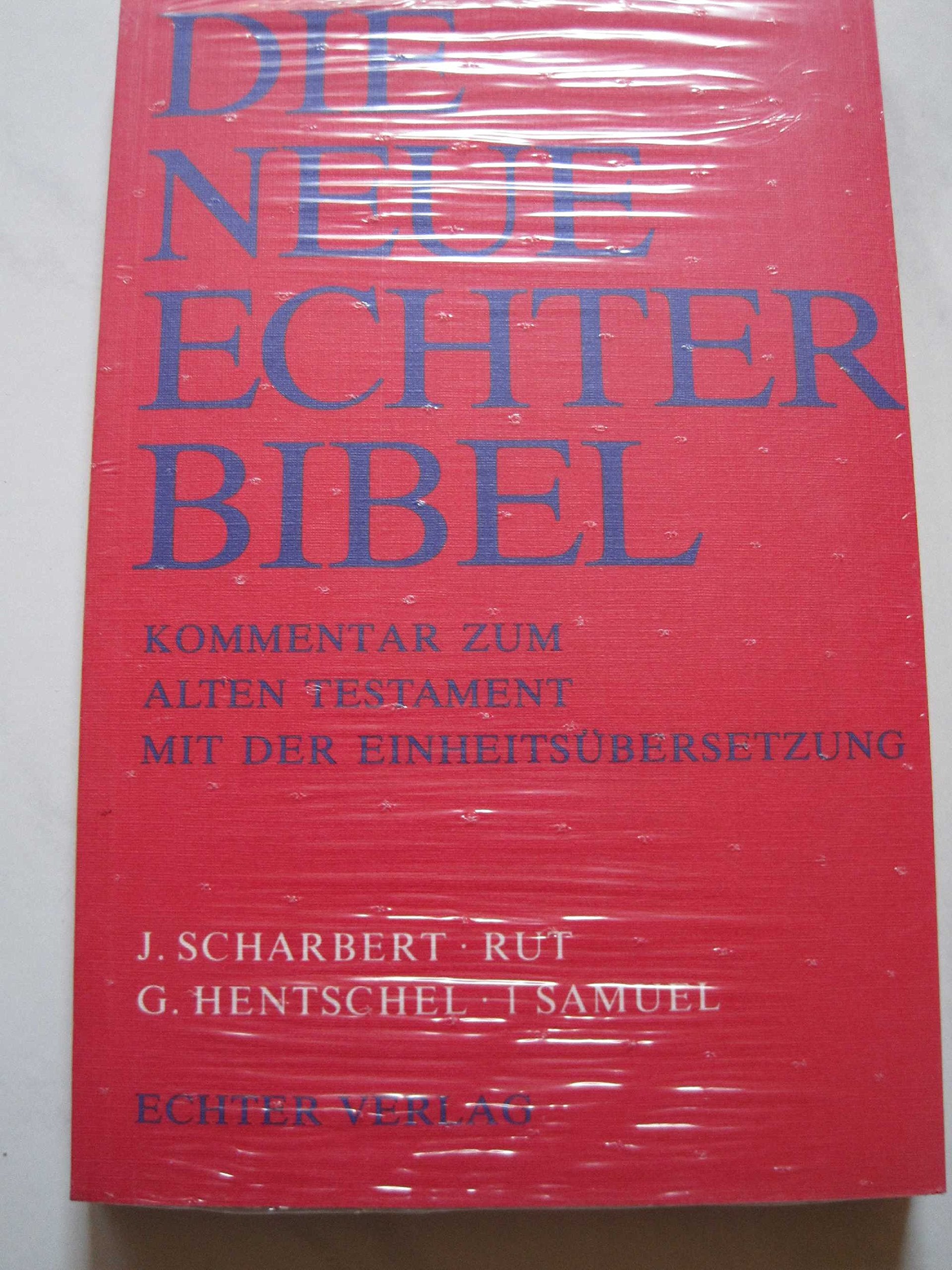 Die Neue Echter-Bibel. Kommentar / Kommentar zum Alten Testament mit Einheitsübersetzung / Rut /1 Samuel Law
