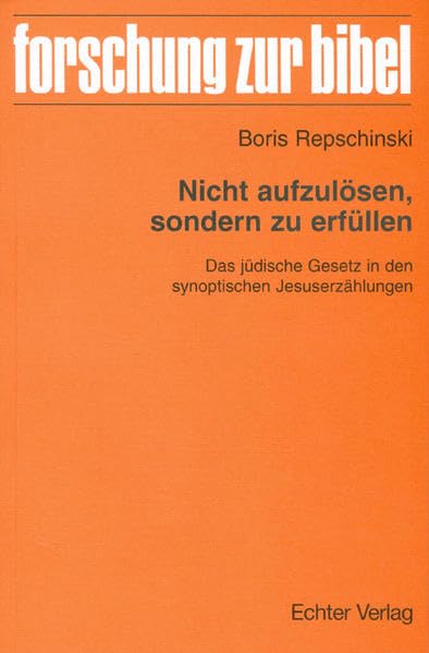 Nicht aufzulösen, sondern zu erfüllen Religion & Esotericism