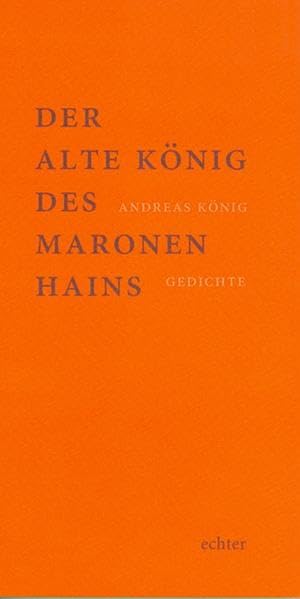 Der alte König des Maronenhains book