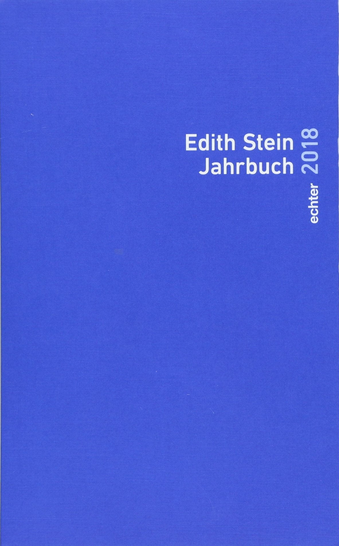 Edith Stein Jahrbuch: 2018 Philosophy