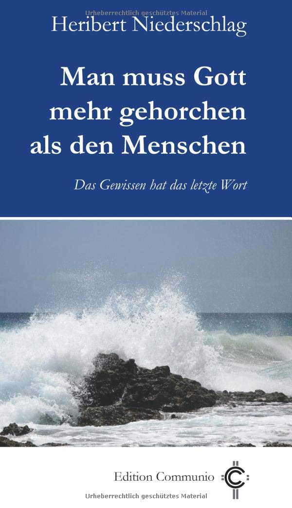 Man muss Gott mehr gehorchen als den Menschen Religion & Esotericism