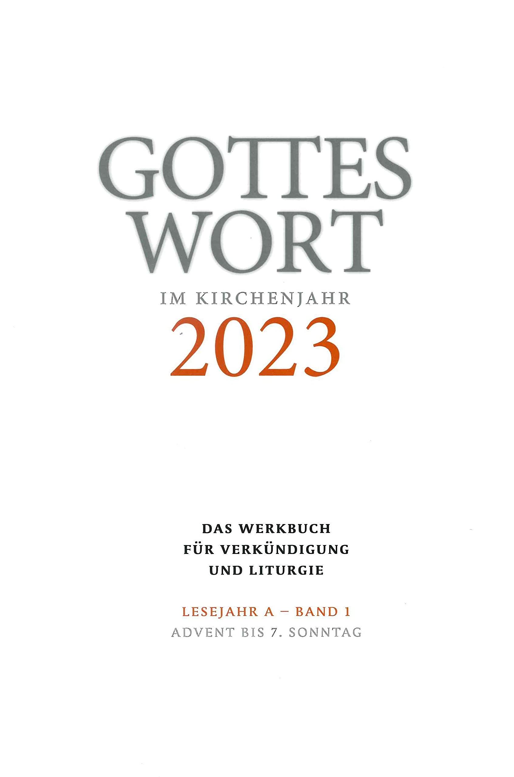 Gottes Wort im Kirchenjahr Religion & Esotericism