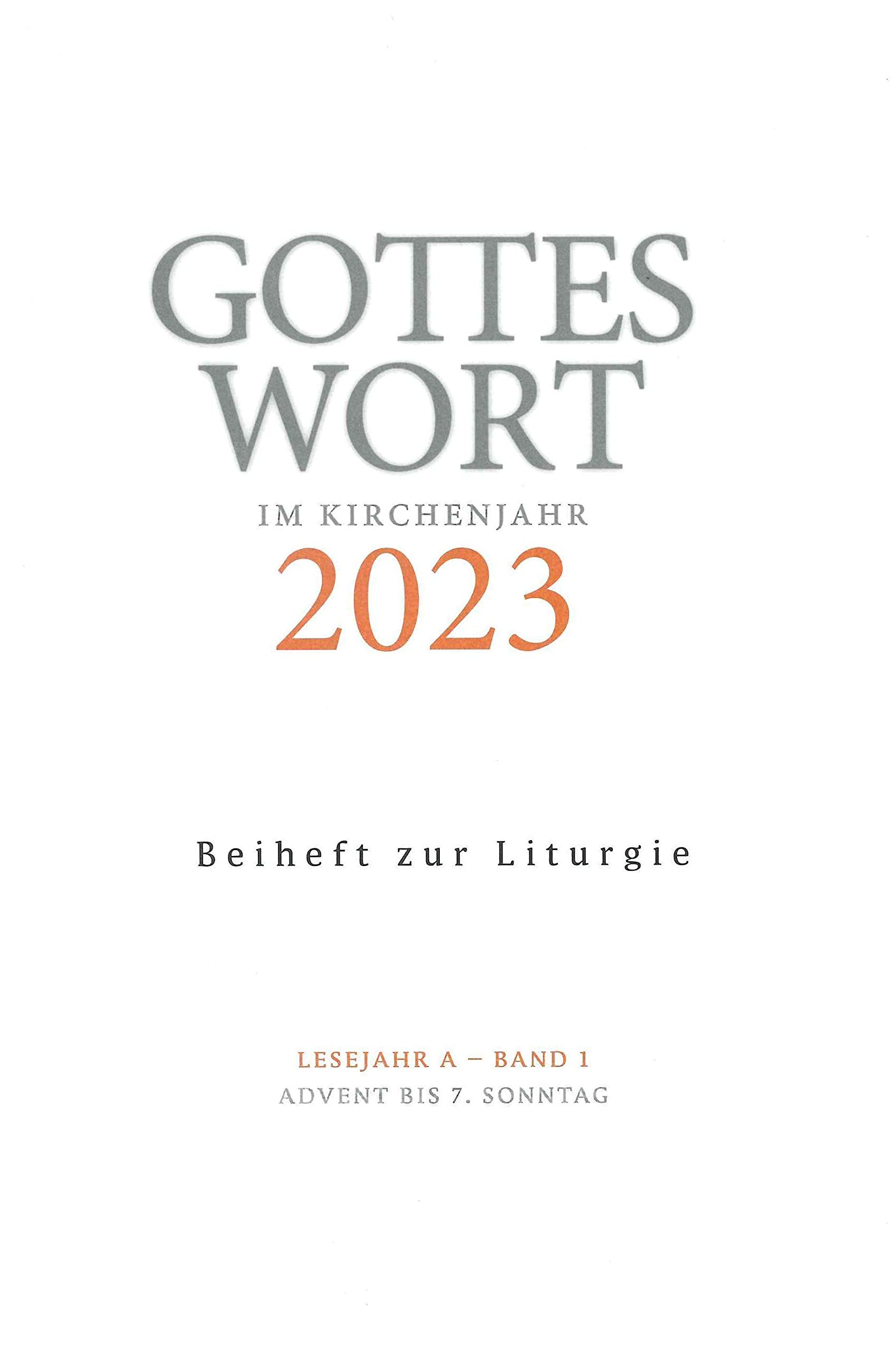 Gottes Wort im Kirchenjahr Religion & Esotericism