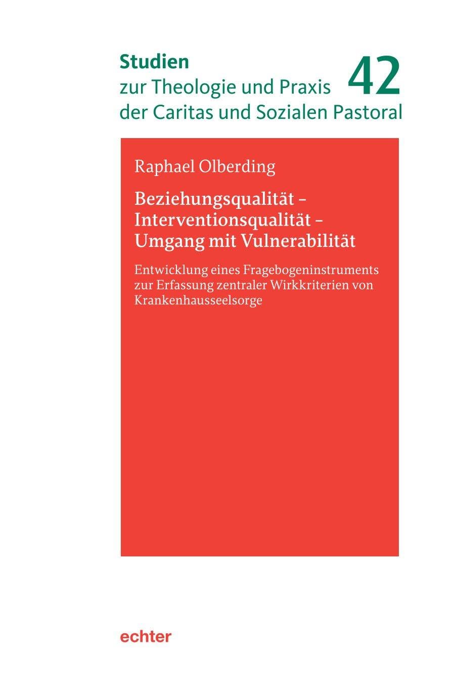 Beziehungsqualität - Interventionsqualität - Umgang mit Vulnerabilität Religion & Esotericism