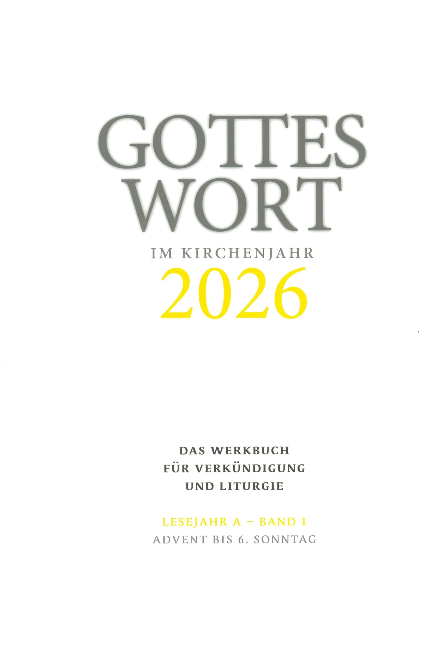 Gottes Wort im Kirchenjahr Religion & Esotericism