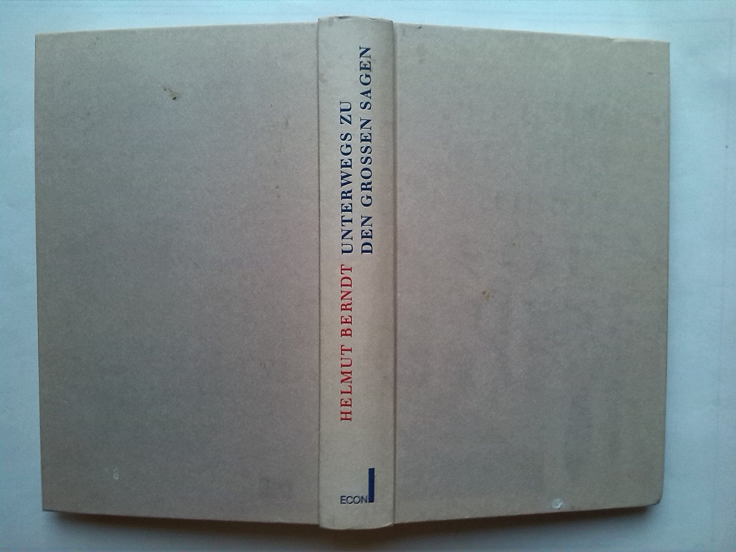 Unterwegs zu den gro▀en Sagen Books