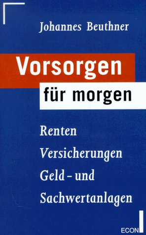 Vorsorgen für morgen Books