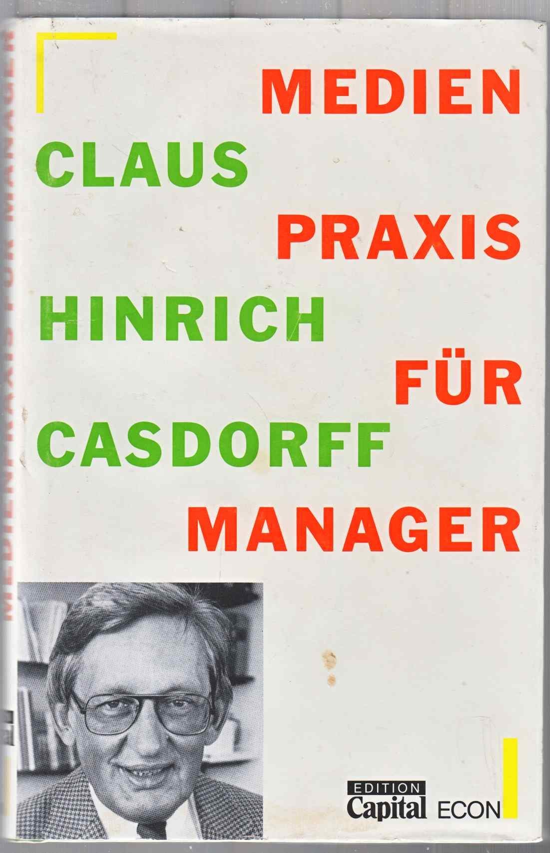Medienpraxis für Manager Law