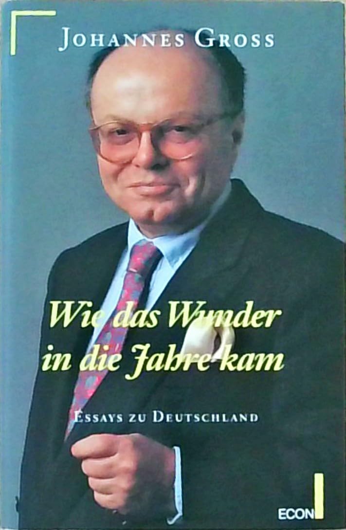 Wie das Wunder in die Jahre kam. Essays zu Deutschland Memories
