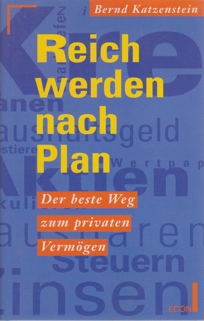 Reich werden nach Plan Business, Finance & Career
