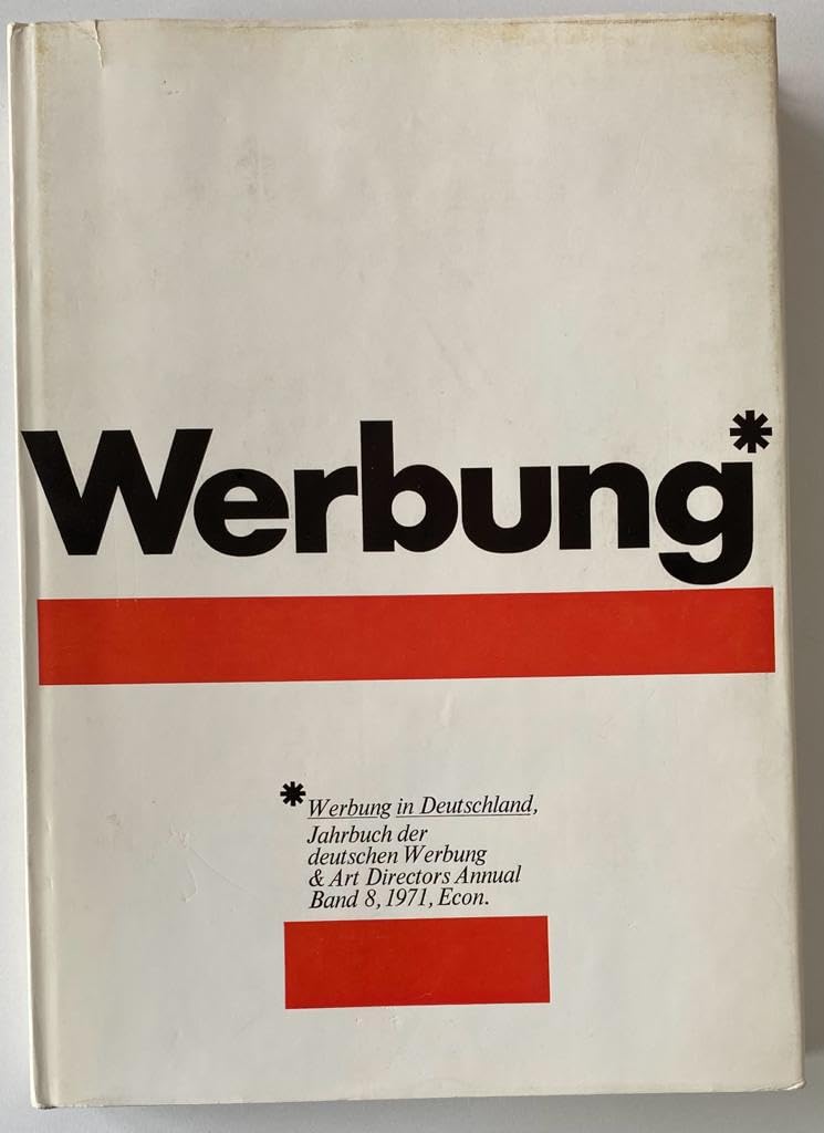 Werbung in Deutschland - Jahrbuch der deutschen Werbung & Art Directors Annual Books
