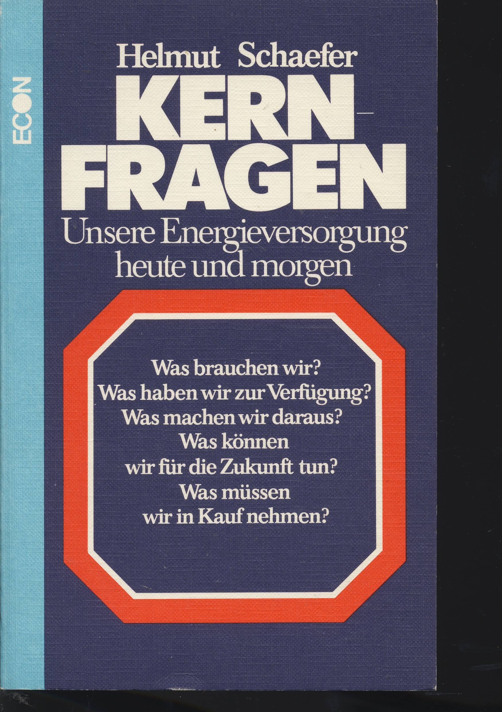 Kernfragen. Unsere Energieversorgung heute und morgen Books