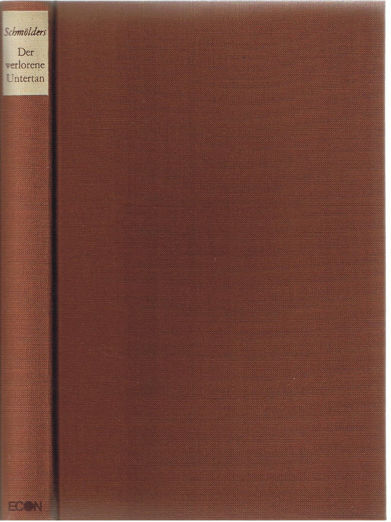 Der verlorene Untertan Social Sciences Books