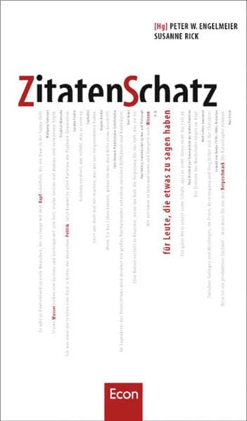 Zitatenschatz für alle, die etwas zu sagen haben Contemporary literature Books