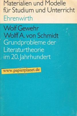Grundprobleme der Literaturtheorie im 20. Jahrhundert Books