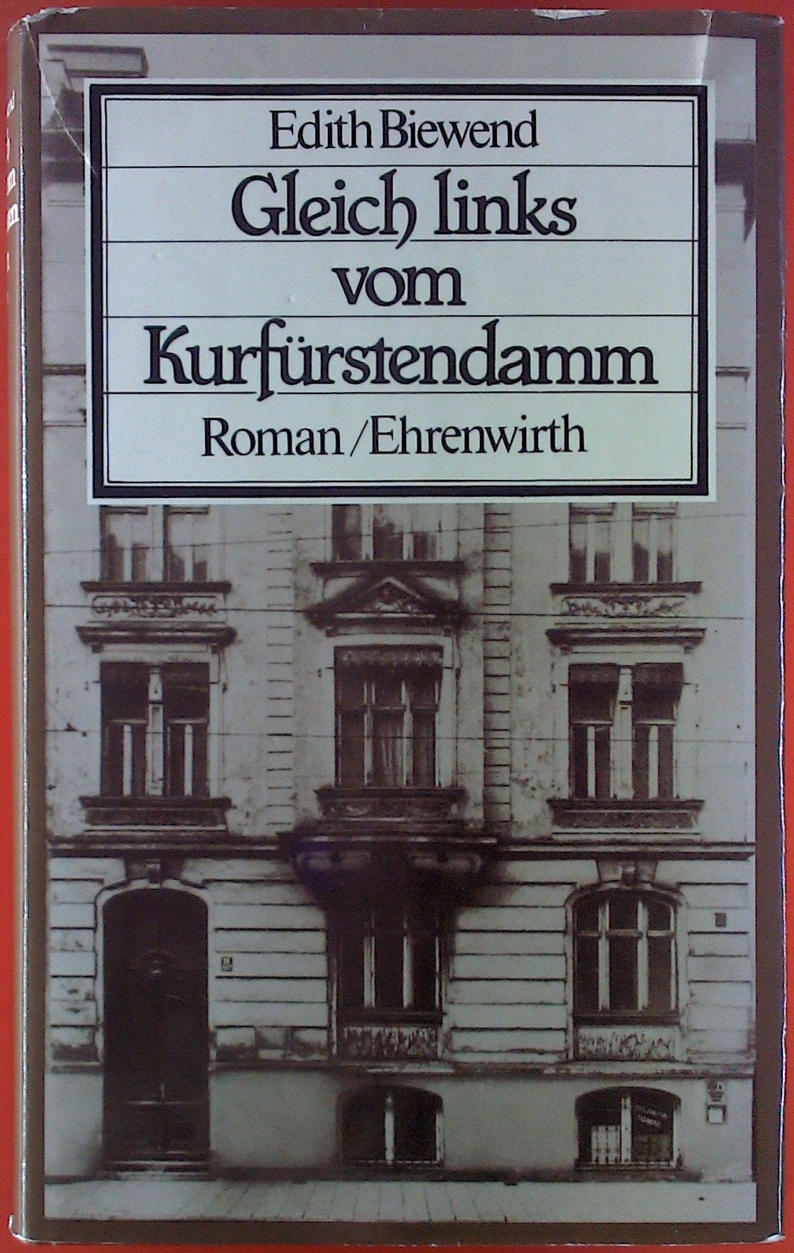 Gleich links vom Kurfürstendamm. Sonderausgabe Books