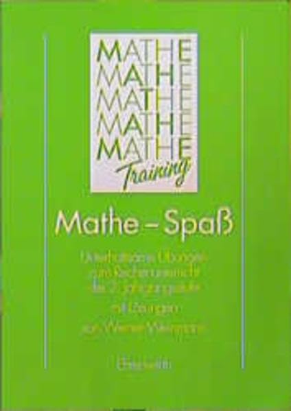 Mathe-Spass: Unterhaltsame Übungen zum Rechenunterricht der 2. Jahrgangsstufe mit Lösungen: Übungen u. Lösungen (Mathe-Training) Study Guides