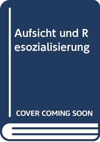 Product Image: Aufsicht und Resozialisierung