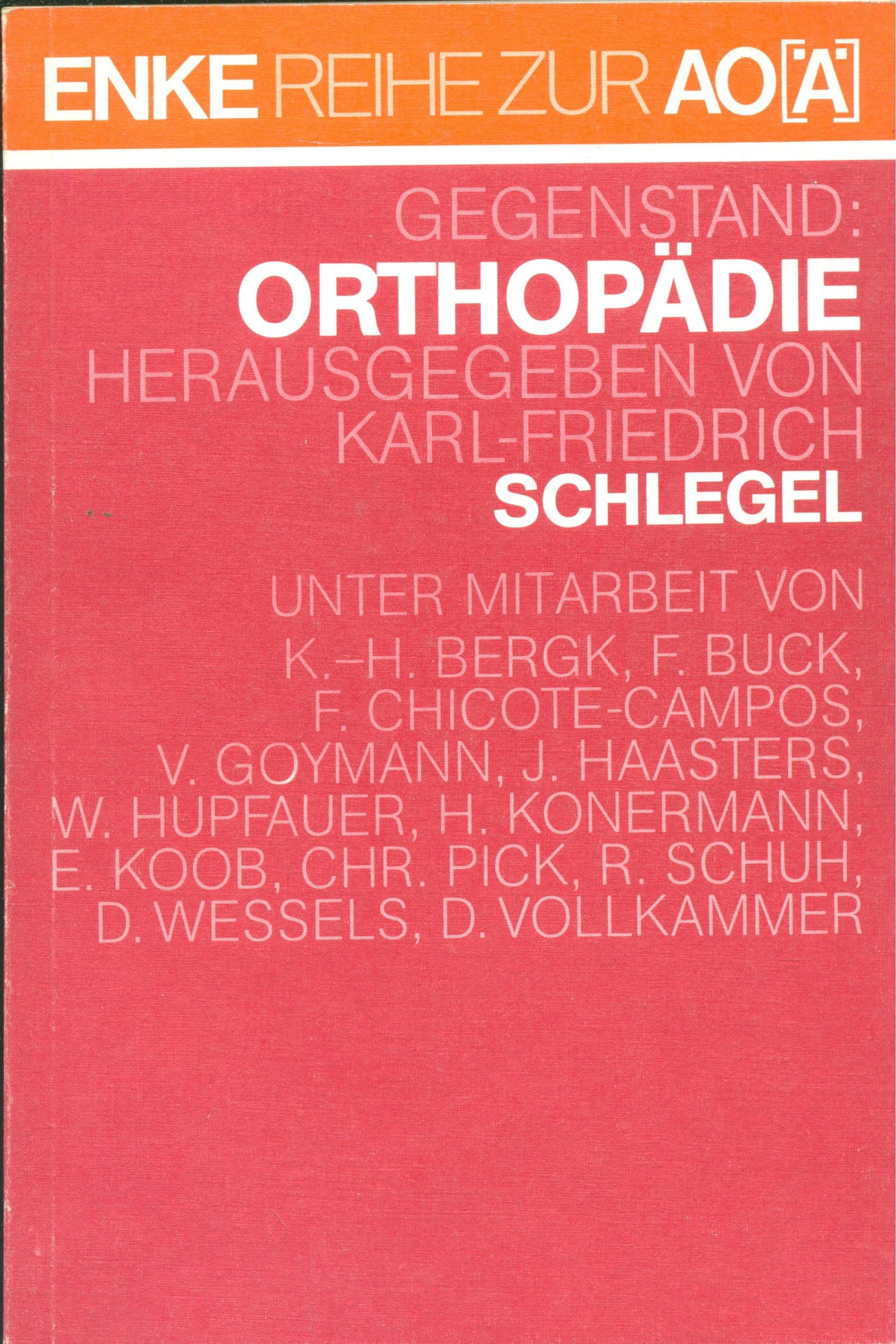 Orthopädie Medicine Books