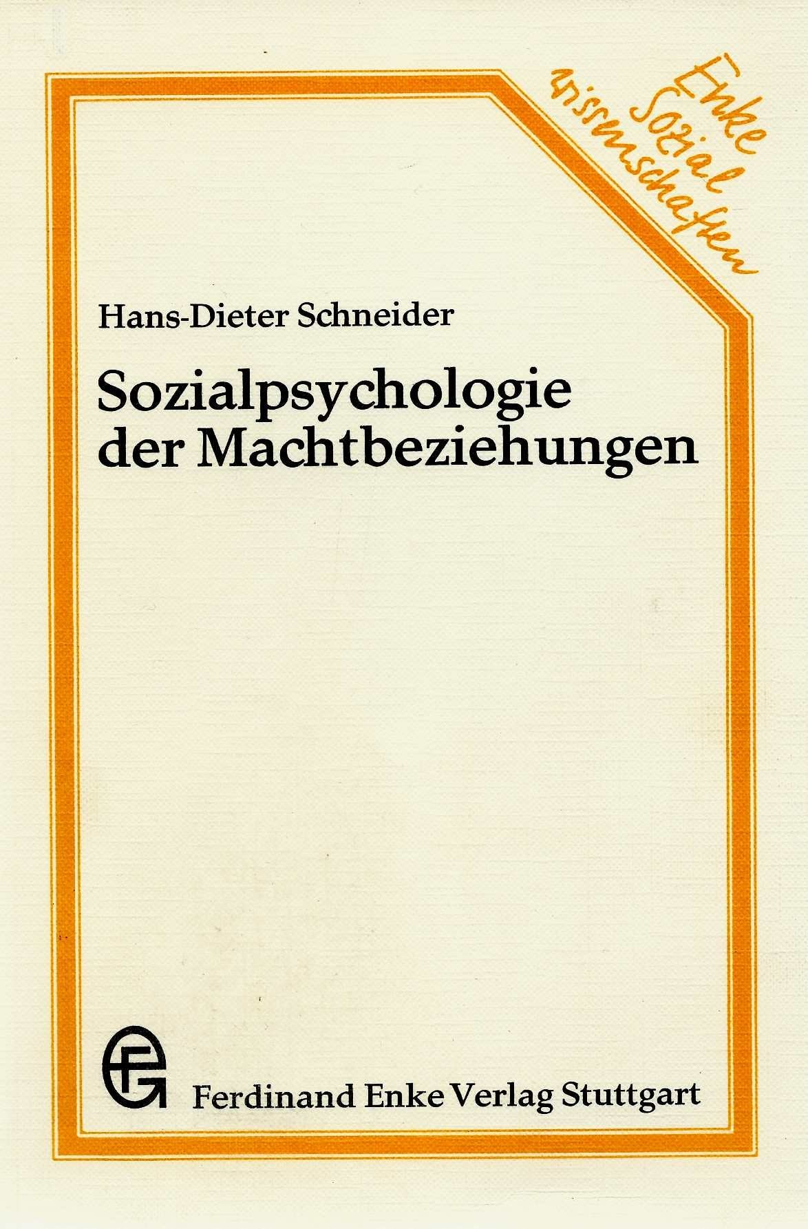 Sozialpsychologie der Machtbeziehungen Psychology