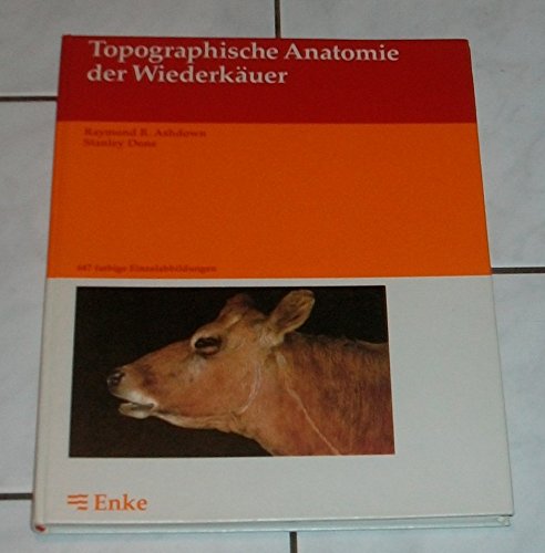 Topographische Anatomie der Wiederkäuer Medicine