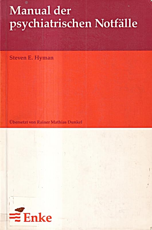 Product Image: Manual der psychiatrischen Notfälle